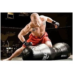 Картина по номерам на холсте спорт mma - 474