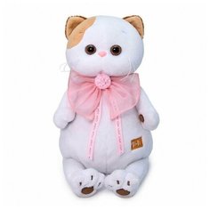 Мягкая игрушка Ли-Ли с розовым бантом , 20 см Basik&Co