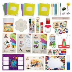 Набор первоклассника ЛУЧ "Школа Творчества", 50 предметов./В упаковке шт: 1