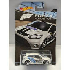 Hot Wheels 2009 Ford Focus RS Forza Motorsport Walmart Exclusive Редкая Коллекционная модель