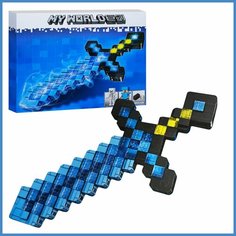 Конструктор LX Майнкрафт Minecraft Световой меч, 1441 деталь совместим с лего