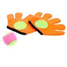 Игра «Кидай-поймай», 2 перчатки-ловушки для мяча, 1 мяч, цвета микс Noname
