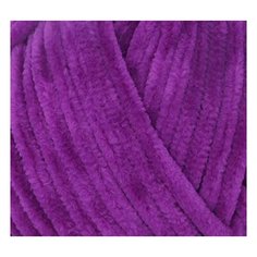 Пряжа плюшевая Himalaya Bursa Chenille 100 гр/120 м, 100 % Полиэстер, цвет: (58) Фиолетеовый 1 моток