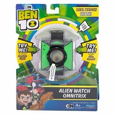 Ben 10 Интерактивная игрушка ALIEN WATCH OMNITRIX "Часы Омнитрикс электронные" / 76955
