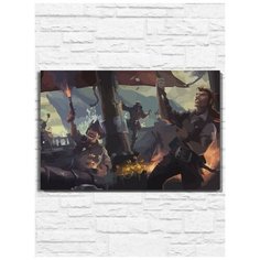 Картина по номерам на холсте игра Sea of Thieves (PS, Xbox, PC, Switch) - 11069 Г 60x40