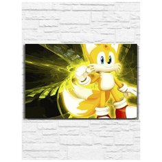 Картина по номерам на холсте Sonic & SEGA All-Stars Racing (соник, PS, Xbox, PC, Switch) - 10268 60х40