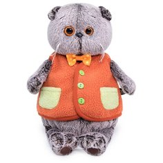 Мягкая игрушка Басик в меховом жилете, 25см (Ks25-166) Budi Basa Collection