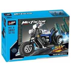 Конструктор Jisi bricks (Decool) MecFactor Полицейский мотоцикл, 284 дет.