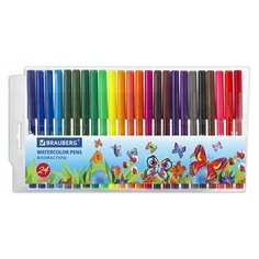 Фломастеры Unitype BRAUBERG Wonderful butterfly - (4 шт)