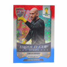 Коллекционная карточка Panini Prizm FIFA WORLD CUP 2014 - #WCS-42 Tim Howard - Red, White and Blue Power Plaid Prizms S0324