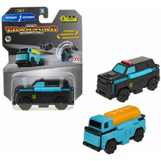 1toy Transcar Double: Полиция Бензовоз, 8 см, блистер