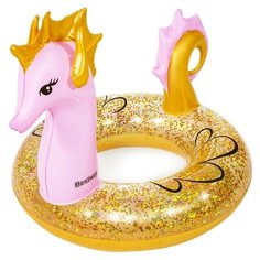 Круг для плавания Glitter Seahorse Swim Ring 115 х 104 см, 36305 Bestway