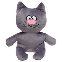 Мягкая игрушка «Кот Счастливчик», цвет серый, 20 см Fixsi Toysi