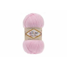 Пряжа Alize Baby Best цв.185 светло-розовый, 90% акрил, 10% бамбук , 240м, 100г, 2 штуки