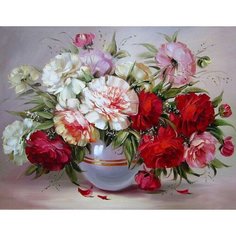 Картина по номерам Красивый букет 40х50 см АртТойс