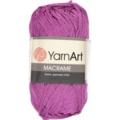 Пряжа YarnArt Macrame цикламен (161), 100%полиэстер, 130м, 90г, 5шт