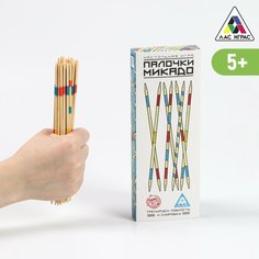 Настольная игра «Палочки Микадо», 31 деревянная палочка Россия