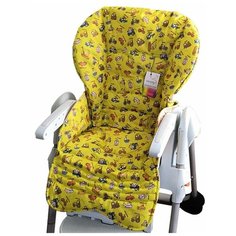 Сменный вкладыш Стрекоза к стулу для кормления бренда Brevi. С прорезиненной основой (Похож на экокожу), Техника