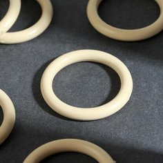Кольцо для карниза, d = 38/50 мм, цвет слоновая кость No Brand