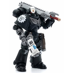 Фигурка JOYTOY Warhammer 40K Iron Hands Assault Intercessors Sergeant Kalock 1:18