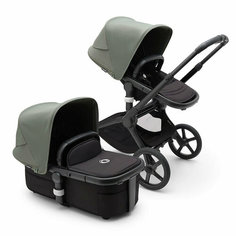 Коляска 2в1 Bugaboo Fox 5, цвет Black / Forest Green