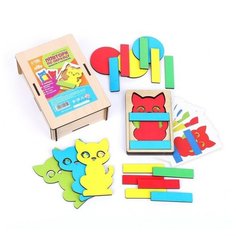 Обучающая игра «Повтори по образцу» Лесная мастерская