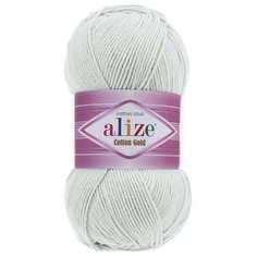 Пряжа Alize Cotton Gold (Коттон Голд) - 2 шт Цвет: 533 пастельно серый 55% хлопок, 45% акрил 100г 330м
