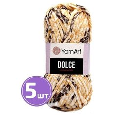 Пряжа YarnArt Dolce (802), принтованный, 5 шт. по 100 г