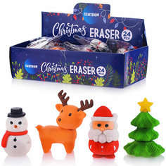 Ластик (синтетический каучук) "Новый год" 34.5x21мм в тубе Centrum