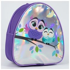 Рюкзак детский "Совушки", голография 23х20,5 см (1 шт.) Pro Market