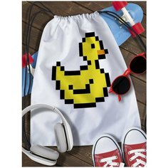 Мешок для сменной обуви пиксель арт - 6824 Brut Boxers