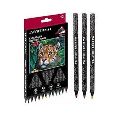 Карандаши цветные Jumbo 12 цветов De Vente