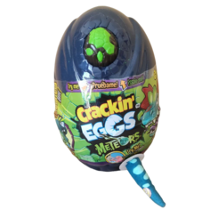 Мягкая игрушка Crackin Eggs "Динозавр синий в яйце", серия Метеор, 22 см
