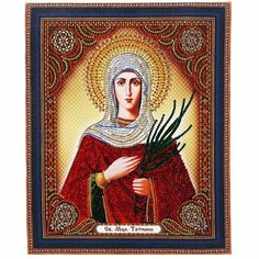Алмазная мозаика Иконы 34х40, TC102 Святая Мученица Татиана, хуажименг м/у Нет бренда