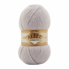 Пряжа ALIZE Angora Gold, св серый - 632, 20% шерсть, 80% акрил, 5 мотков, 100 г, 550 м.