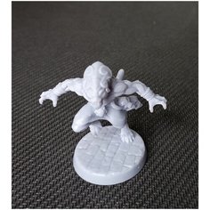 Миниатюра для настольных игр Ракшас Разбойник оборотень когти, ДнД / Dungeons & Dragons, нри. Нет бренда