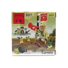 Конструктор Корнеты, 17 деталей.