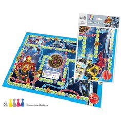 Русский стиль Настольная игра "Железная схватка" игра-бродилка