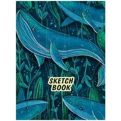 Скетчбук Проф-Пресс 21 х 14.8 см 70 г/м², 80 л. разноцветный