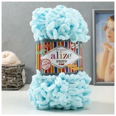 Пряжа "Puffy fine" 100% микрополиэстер 14,5м/100г (522) Нет бренда