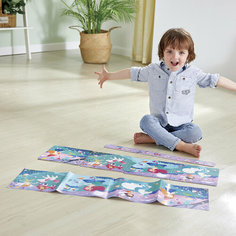 Пазл для детей "Сказочные персонажи", 4в1, 69 элементов Hape