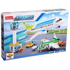 Конструктор Авиация «Аэропорт», 731 деталь Sluban