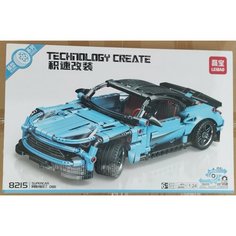 Конструктор пластиковый, модель SUPERCAR (8215 DB-II) Leibao