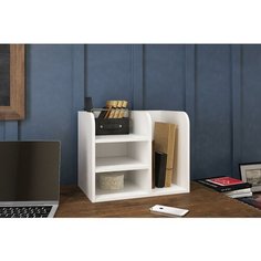 Подставка органайзер настольный Лео №1, 420х260х340, Белый ТероПром