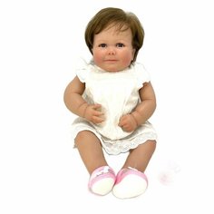 Кукла Реборн мягконабивная 60см в пакете (FA-099) NPK Doll