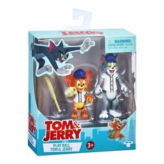 Том и Джерри 2 фигурки Коллекционные - Бейсболл Tom & Jerry