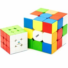 Кубик Рубика DianSheng 3x3 Googol Magnetic 9 cm Магнитный / Цветной пластик / Развивающая головоломка