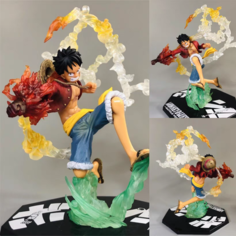 Монкей Луффи Ван Пис One Piece коллекционная аниме фигурка 18 см