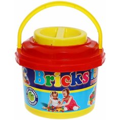 Конструктор BRICKS № 156, в ведре Denco Store