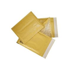 Пакет почтовый с прослойкой из пузырчатой пленки (150х225, стрип) крафт, 10шт. (С/0-G.10) Noname
